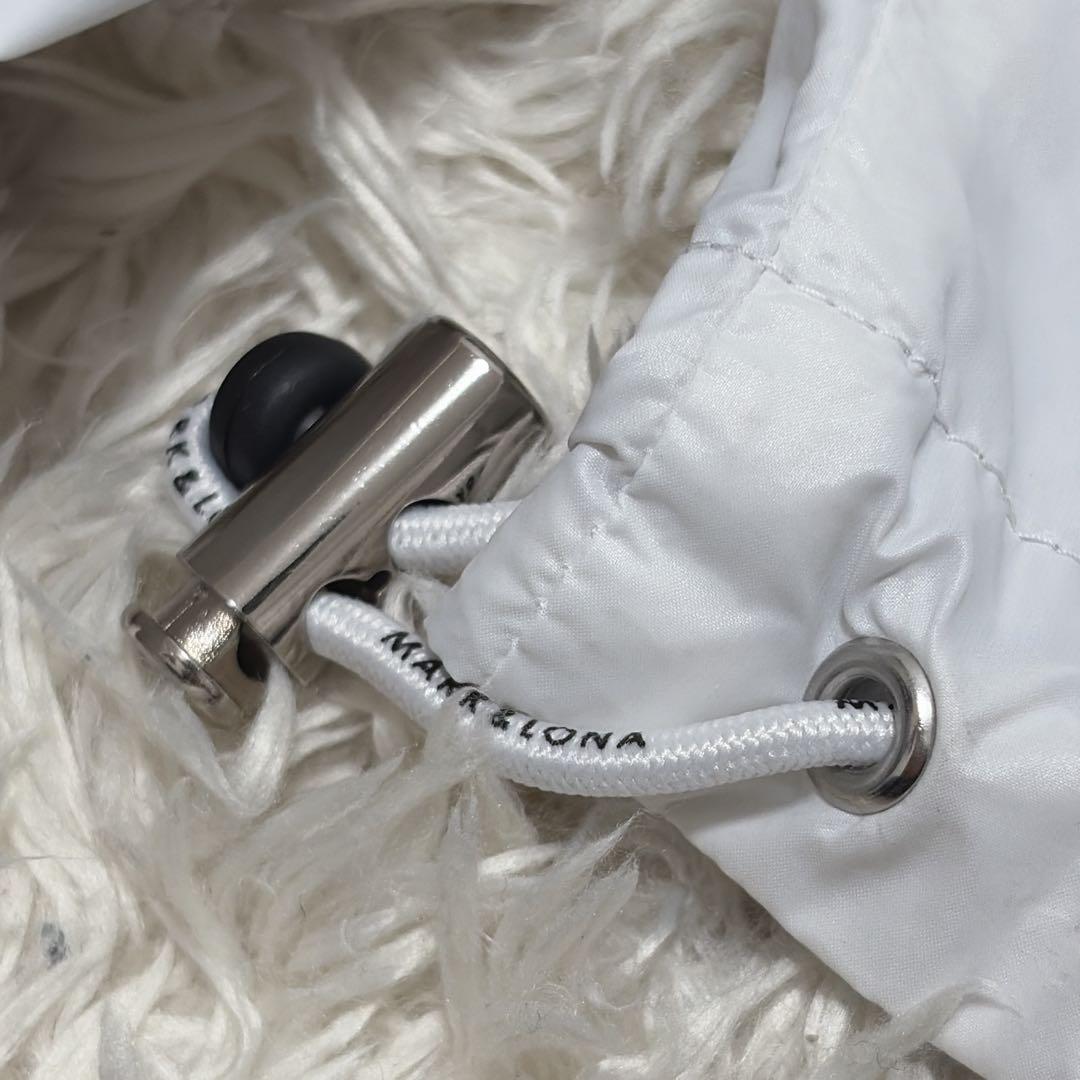 マークアンドロナ 2WAY リバーシブル スカル カモフラ ブルゾン 36