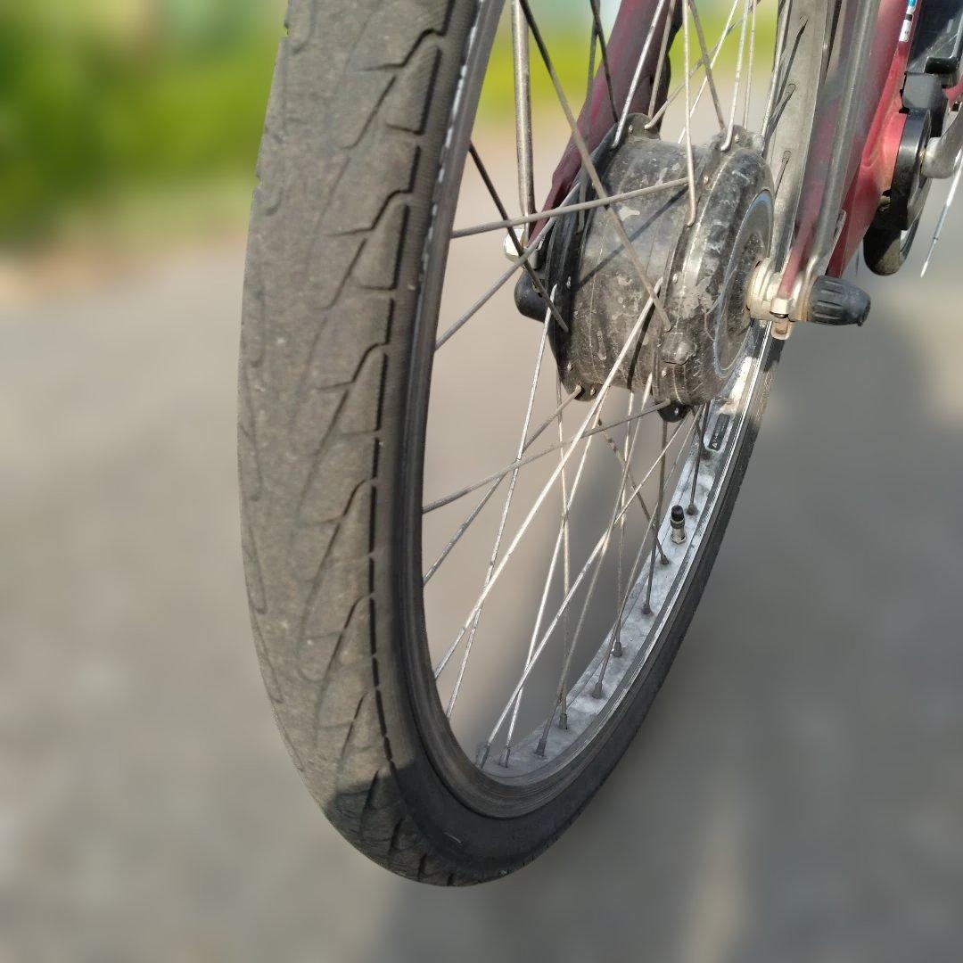 [834]送料無料 ブリヂストン FRONTIA 電動アシスト自転車 充電器なし