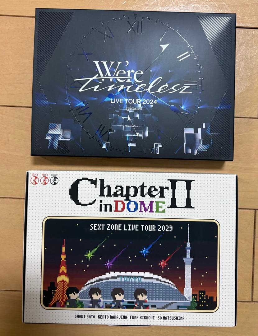 【トレカ、その他付属品あり】SexyZone、timelesz LIVEDVD