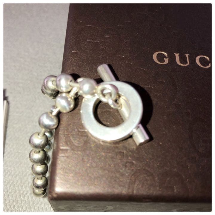 GUCCI グッチ　ボルチェーン　ブレスレット　セール中
