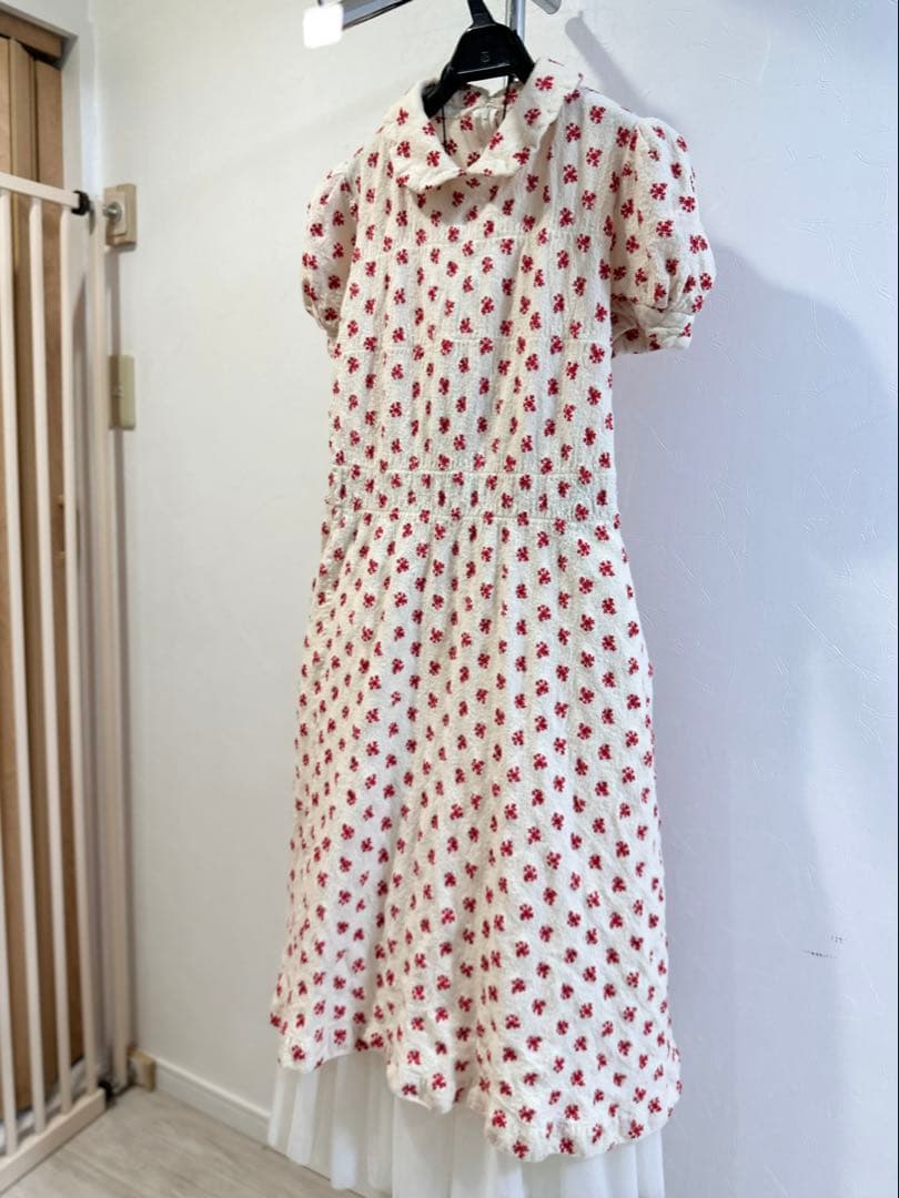 2021AW コムデギャルソンガール　刺繍ワンピース