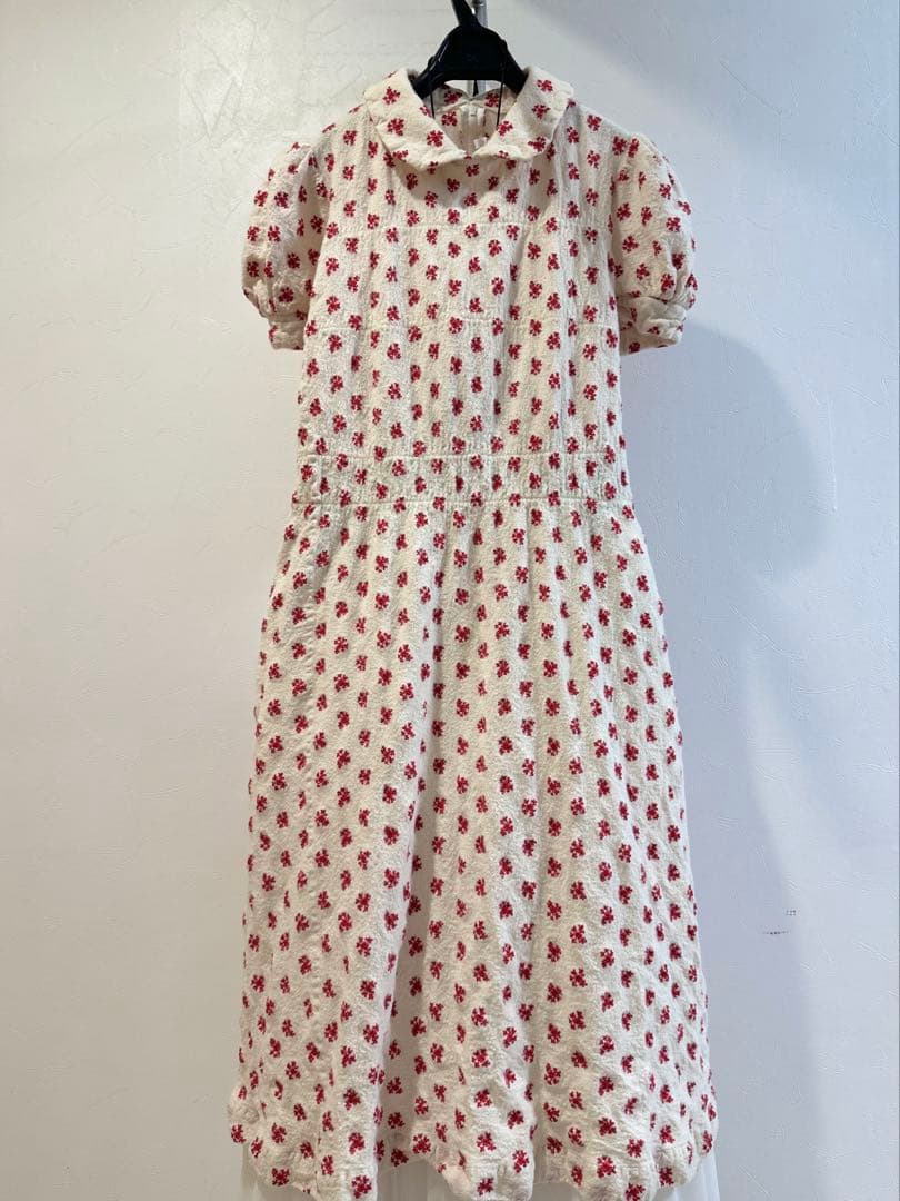 2021AW コムデギャルソンガール　刺繍ワンピース