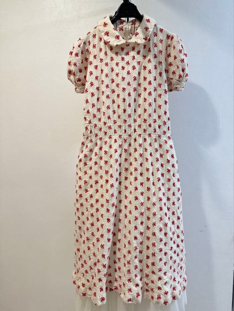 2021AW コムデギャルソンガール　刺繍ワンピース