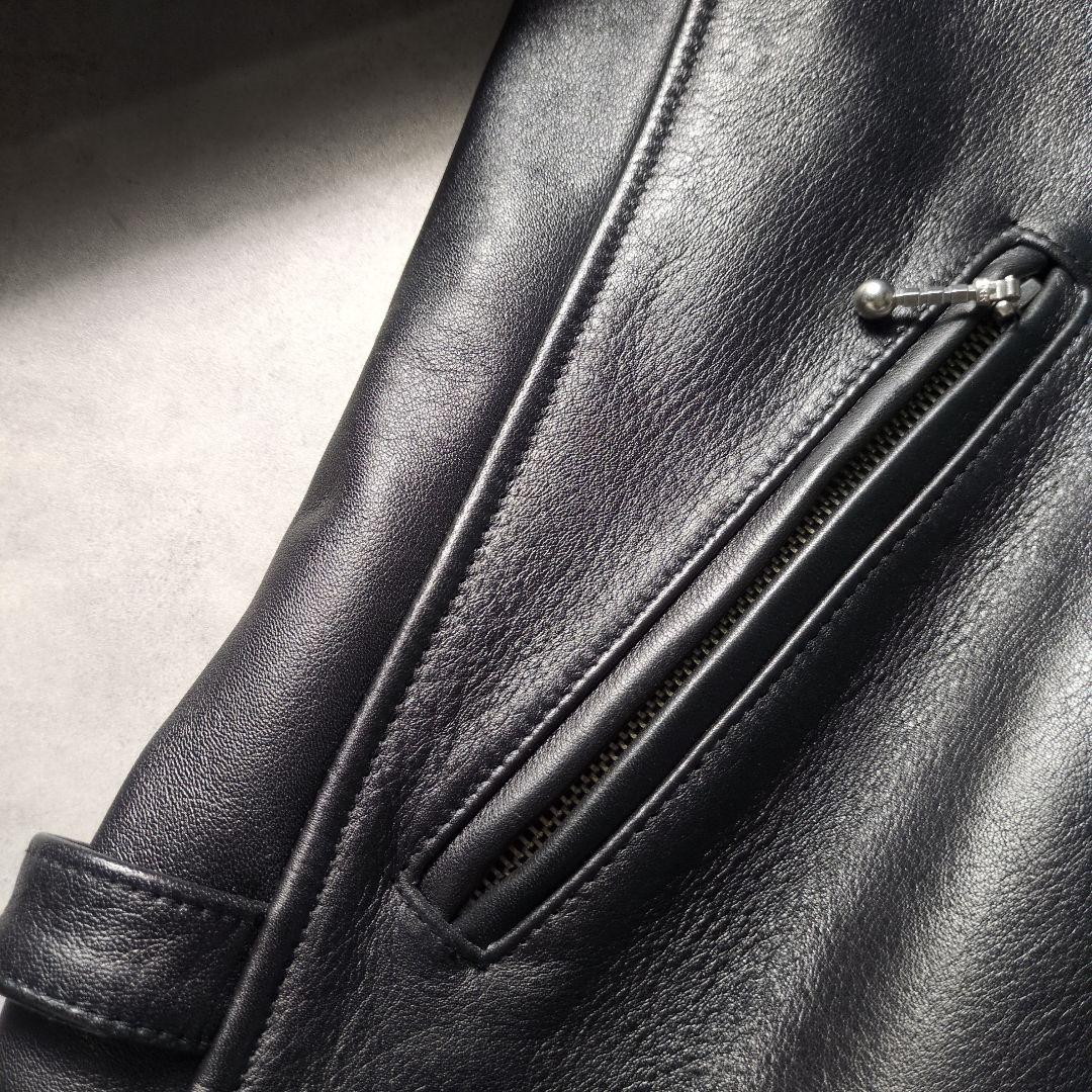 USA製 カウレザー Wind Armor シングルライダースジャケット XL