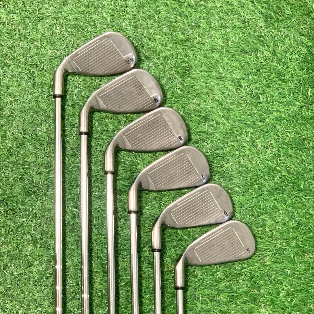 良品 Callaway/キャロウェイ X-18 FLEX S アイアンセット