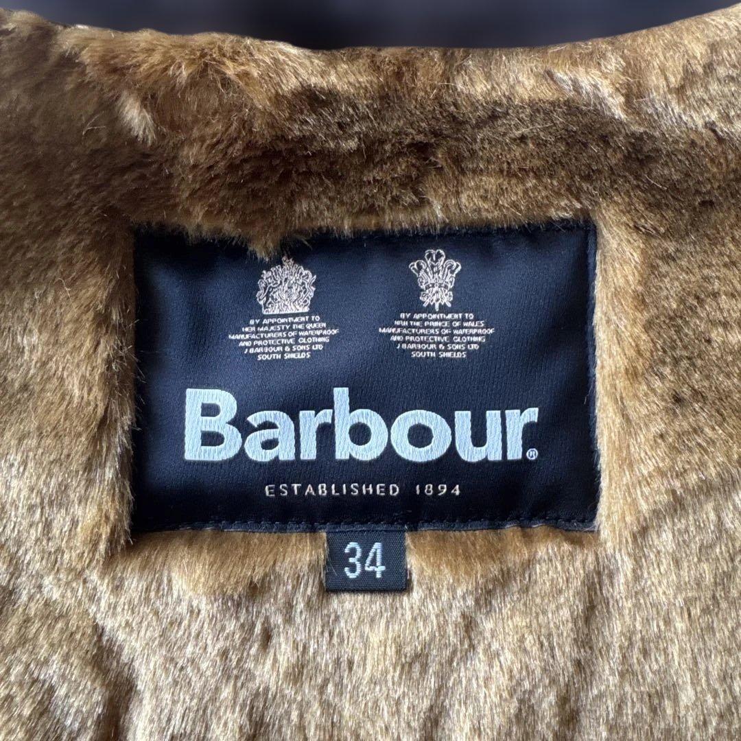 【新品】Barbour ファーライナー サイズ 34 MLI0035BR31