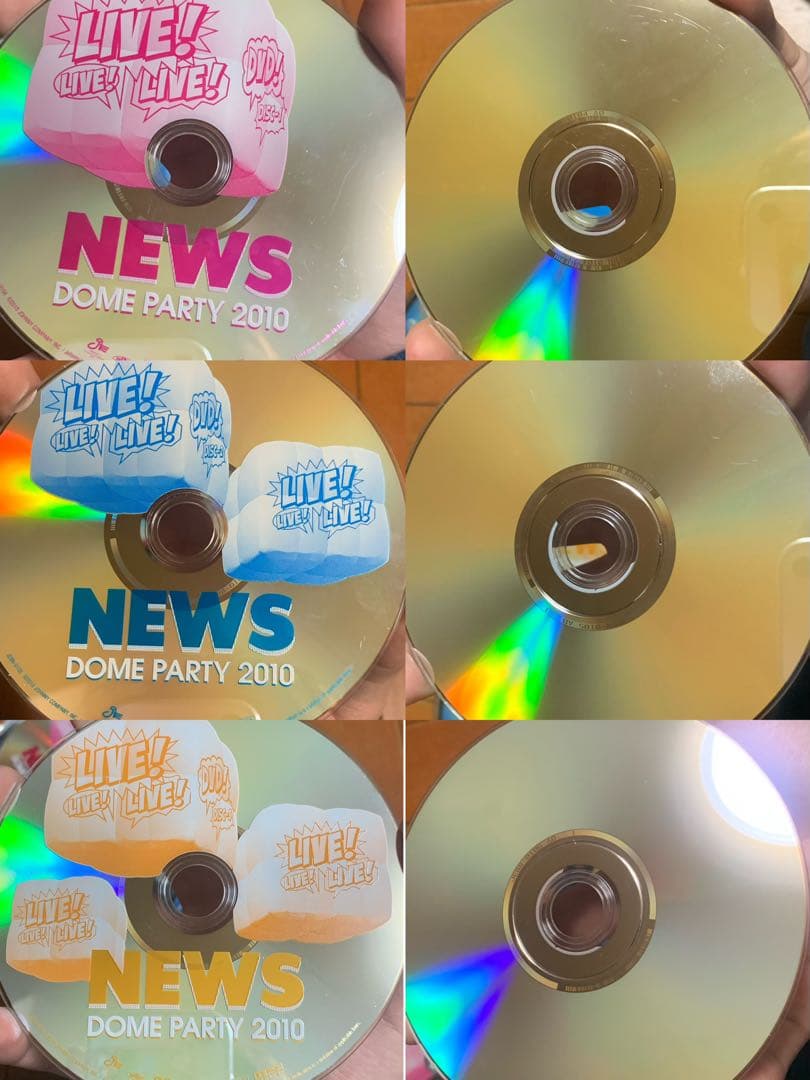 NEWS LIVE DVD まとめ売り8点 セット