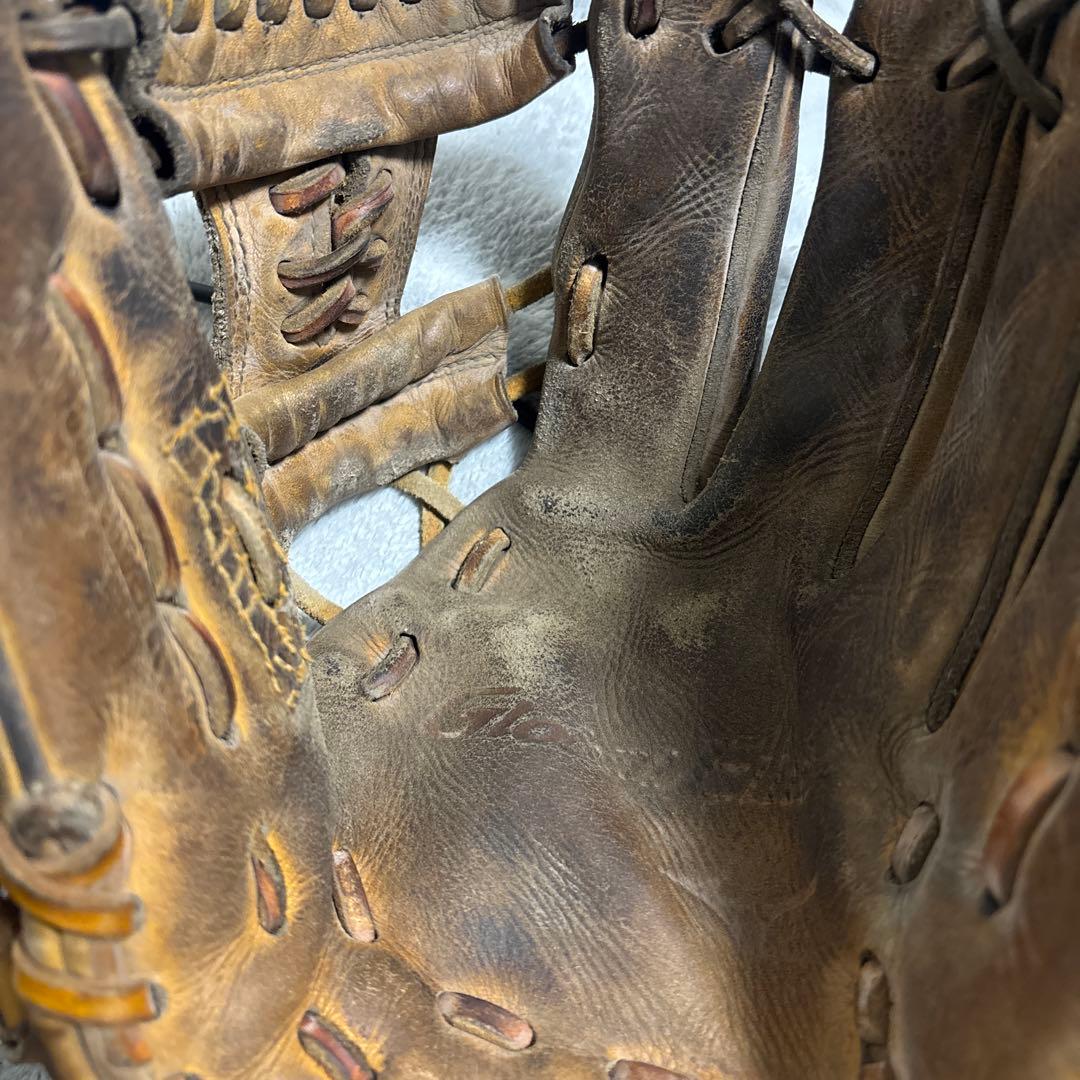 Mizuno Global Elite 硬式グローブ ブラウン内野手用
