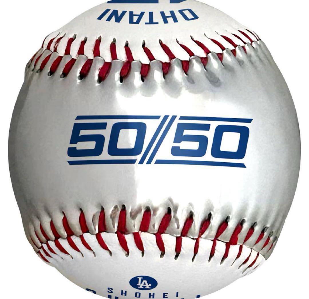 大谷翔平　ドジャース　50/50 記念ボール