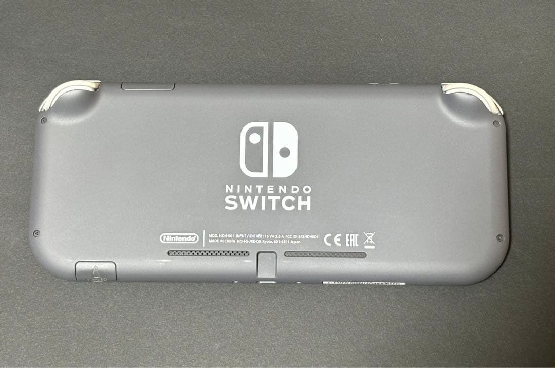Nintendo Switch Lite グレー 本体＋純正充電コード付き