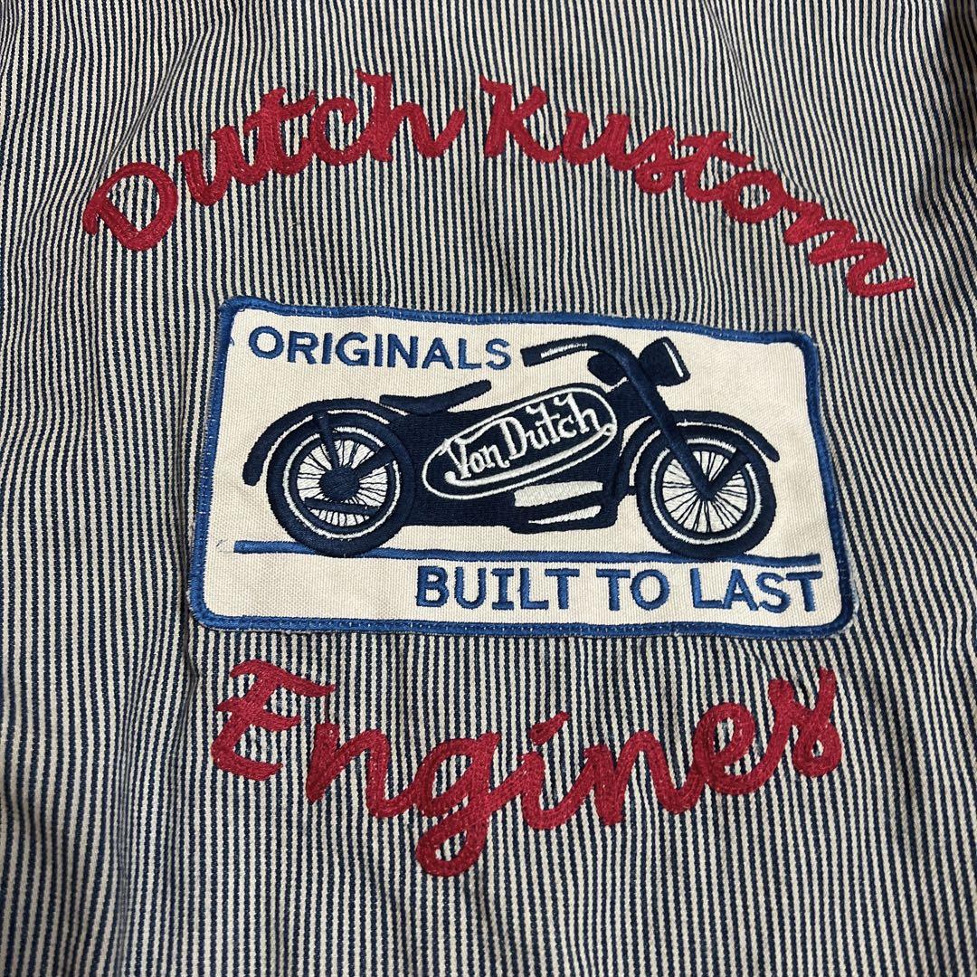 ジャケット・アウター VonDutch kustomade Hickory Work Jacket