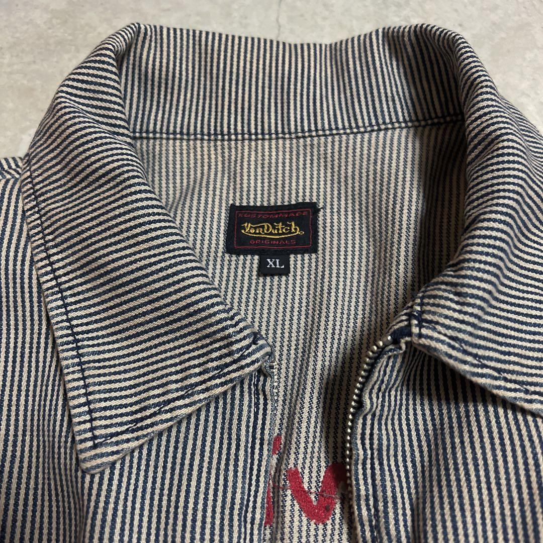 ジャケット・アウター VonDutch kustomade Hickory Work Jacket