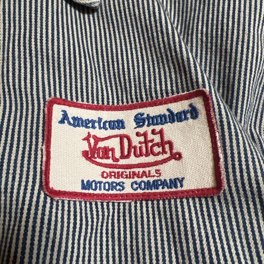 ジャケット・アウター VonDutch kustomade Hickory Work Jacket