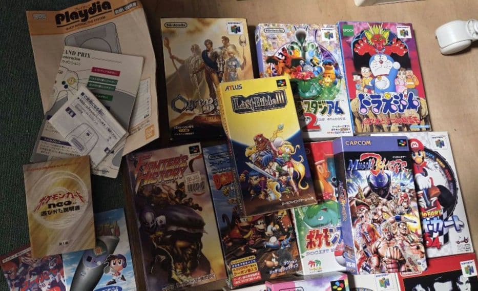て*ん様 空き箱 空箱 取扱説明書 ゲームソフト レトロ 大量