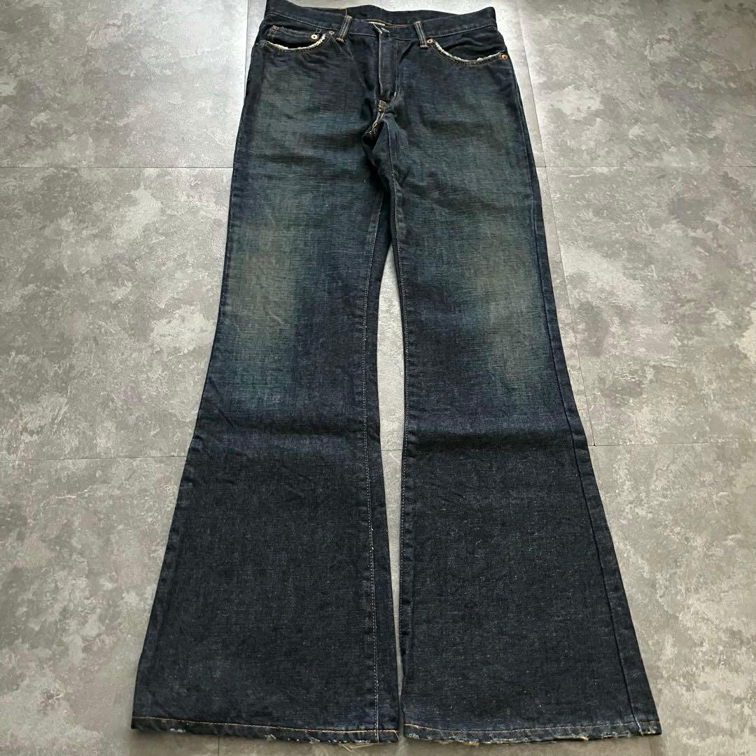 EDWIN 800sx indigo bell-bottom Y2K ロング丈