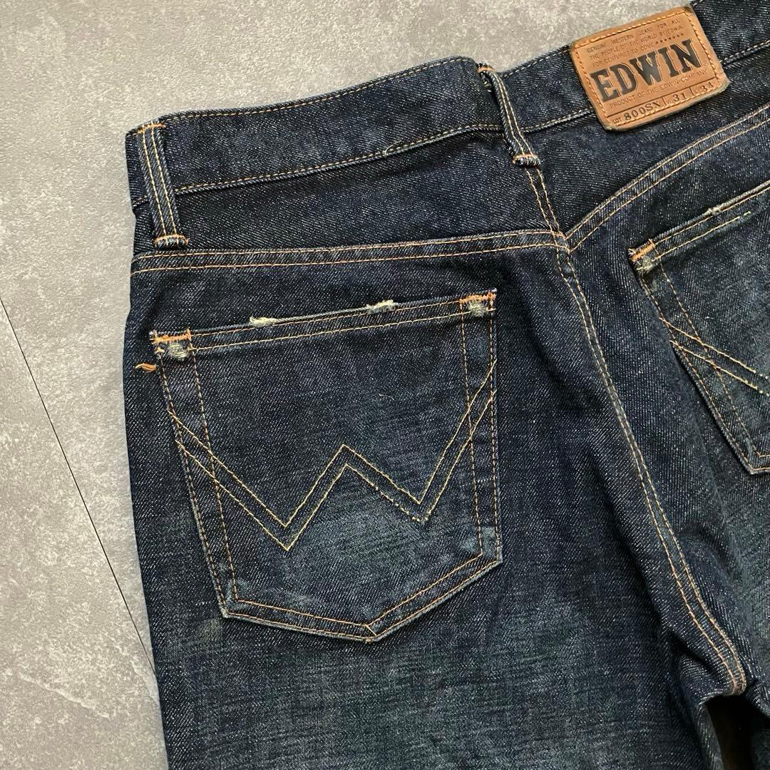 EDWIN 800sx indigo bell-bottom Y2K ロング丈