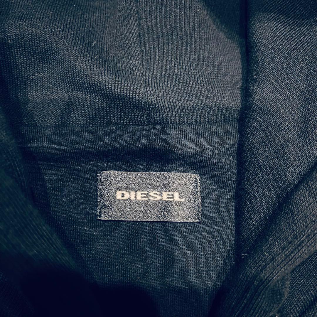 DIESEL ディーゼル レザー切り返しパーカー レザーパーカー