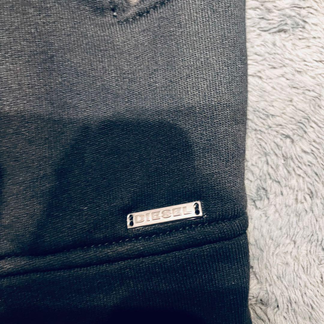 DIESEL ディーゼル レザー切り返しパーカー レザーパーカー