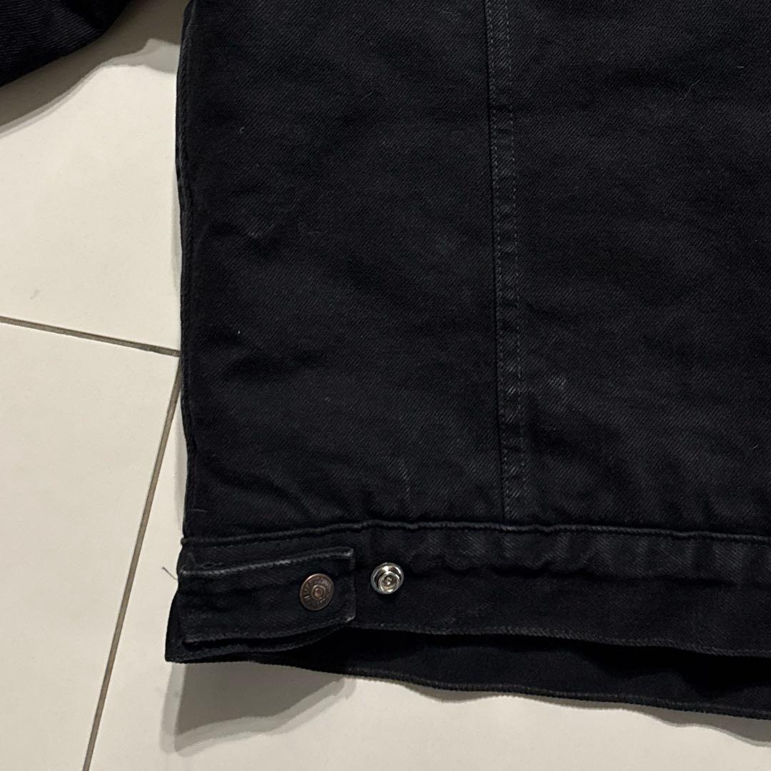 スペシャル 92年 Levi's ブラックデニム ボアジャケット LARGE