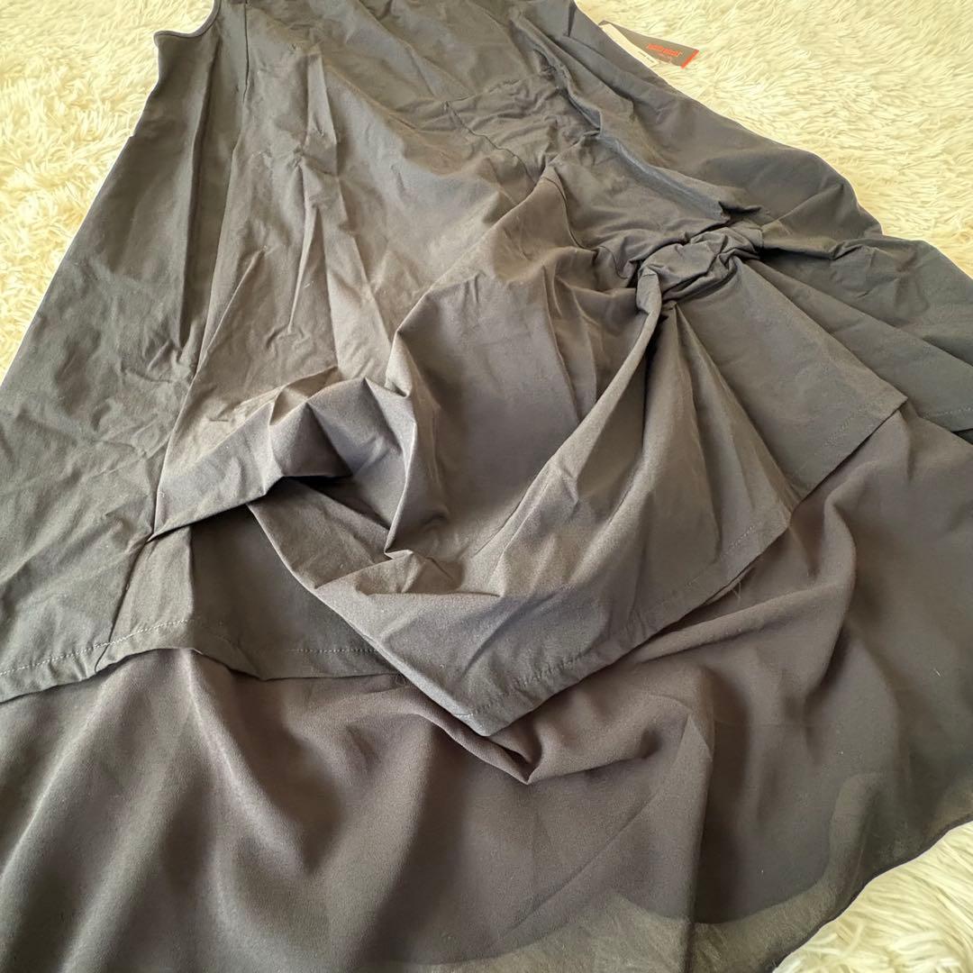 新品タグ付✨個性的✨コイビトミサキ　変形ロングワンピース　アシメ　異素材　M〜L