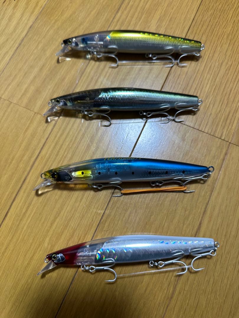 サイレントアサシン　かっ飛び棒　シャローランナー　ヒラメミノー等　計9個セット