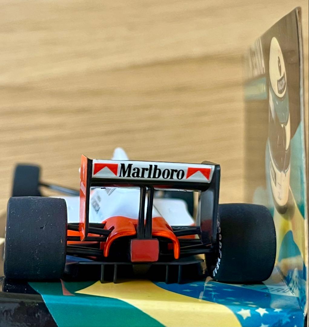 ミニチャンプス F1 マクラーレンホンダ MP4/5 A.セナ マルボロ仕様