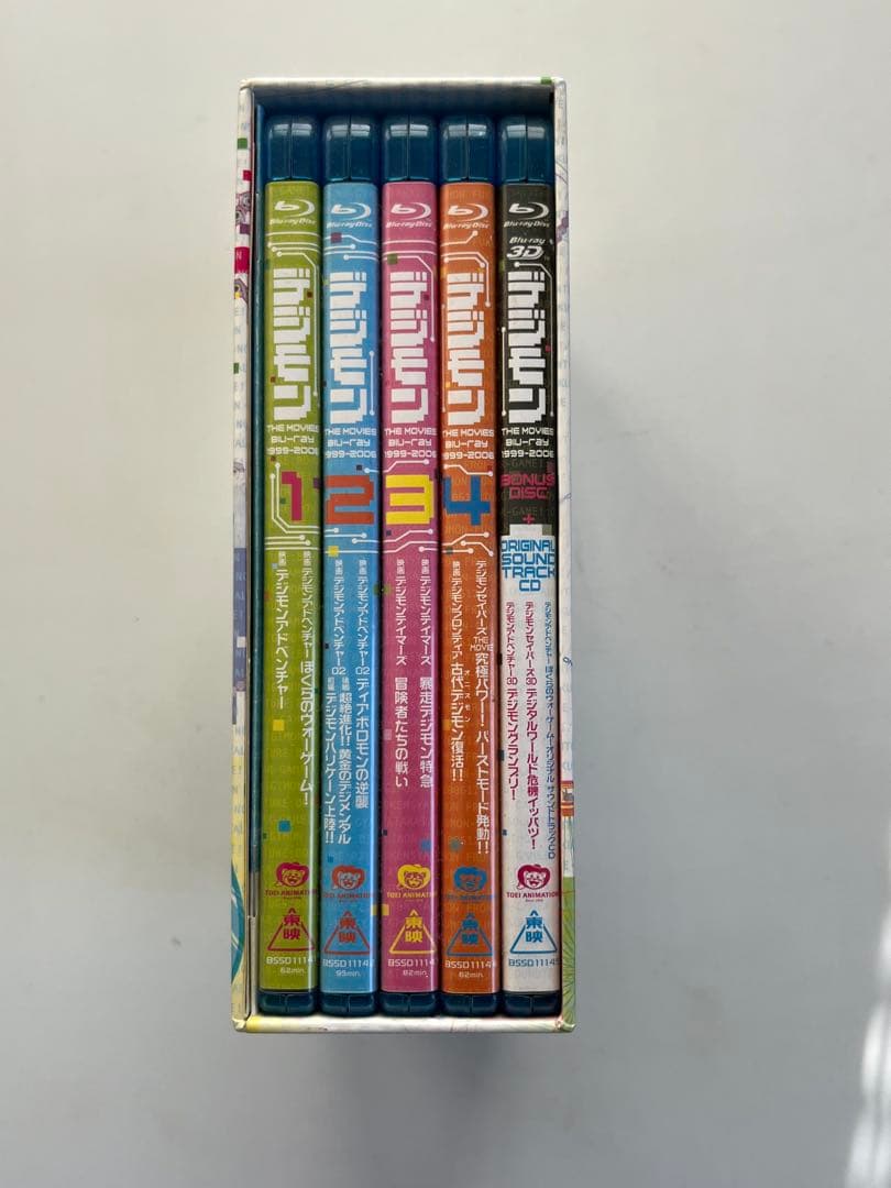 A*i様 デジモンTHE MOVIES Blu-ray 1999-2006