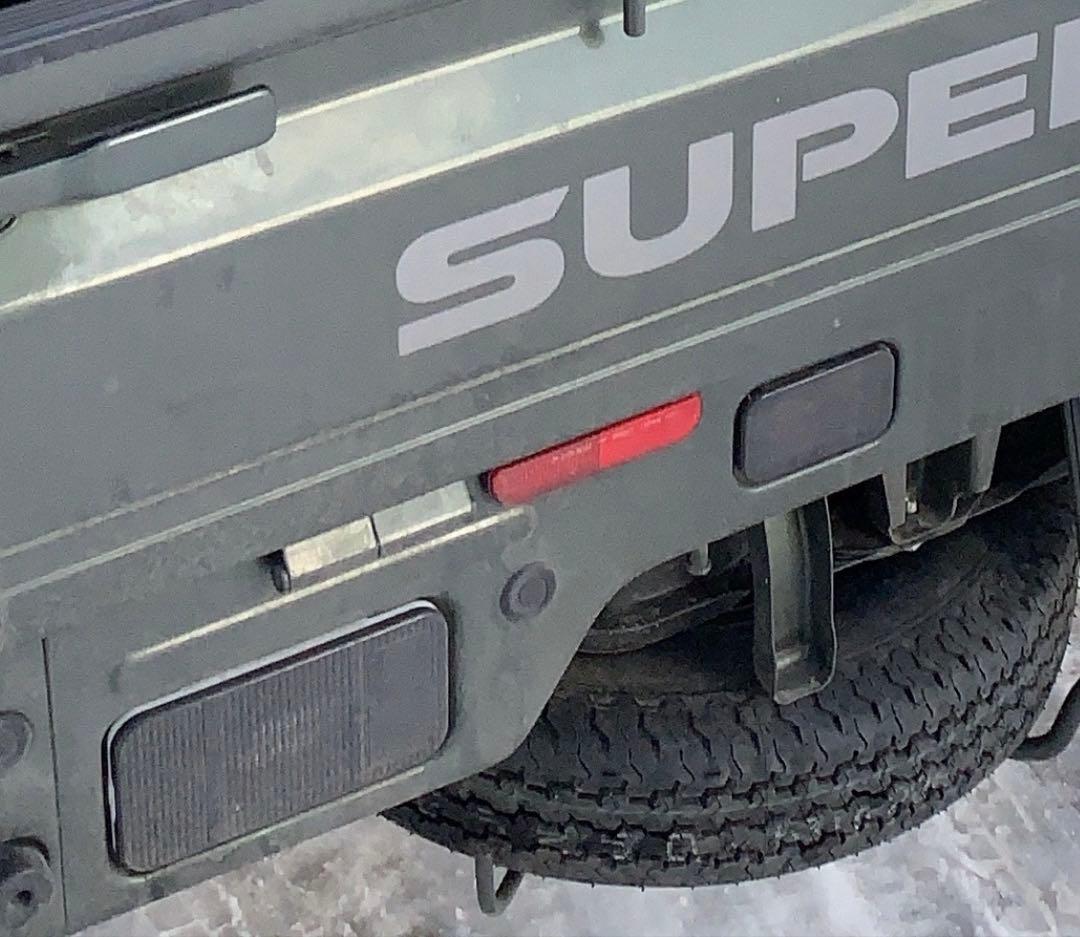da16t テールランプ　バックライト　テールカバー　スモークセット