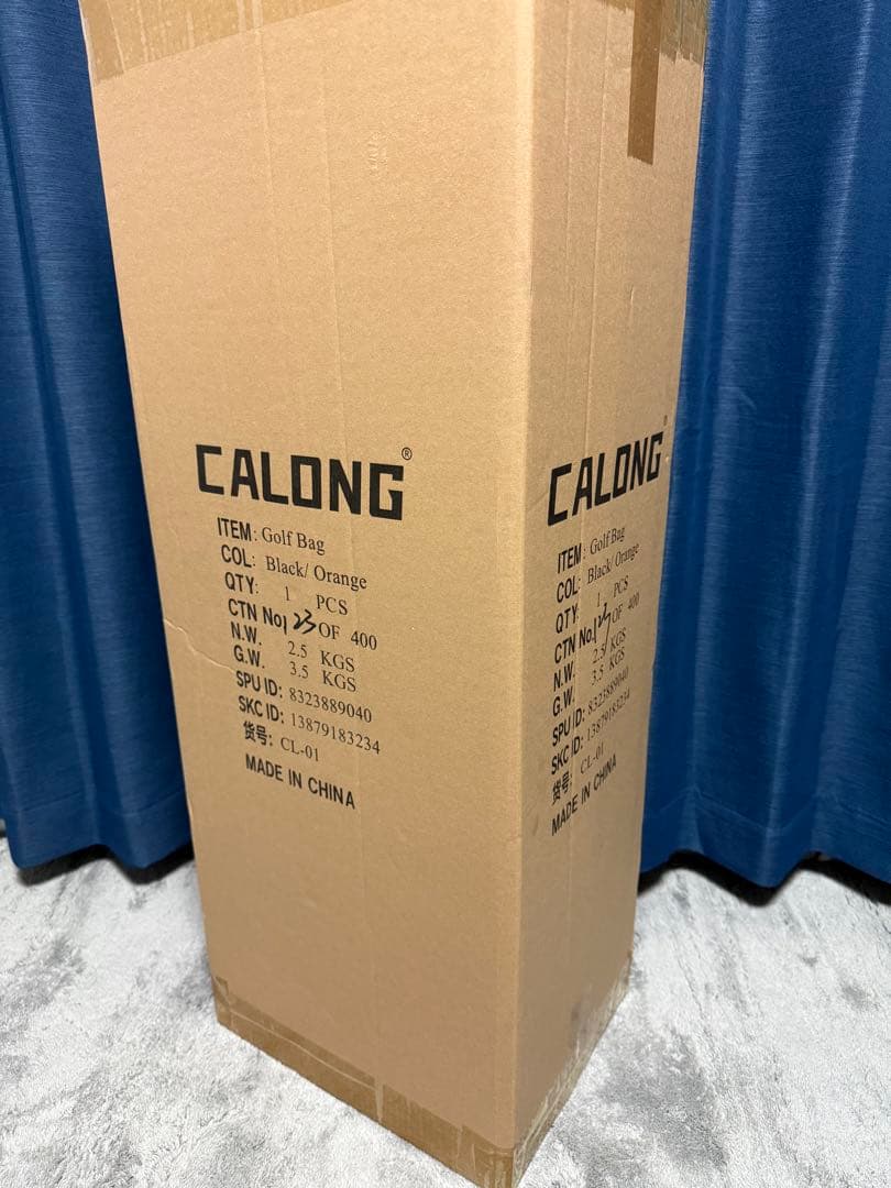 新品 未使用 キャディバッグ golf hub 9.5型 ゴルフバッグ