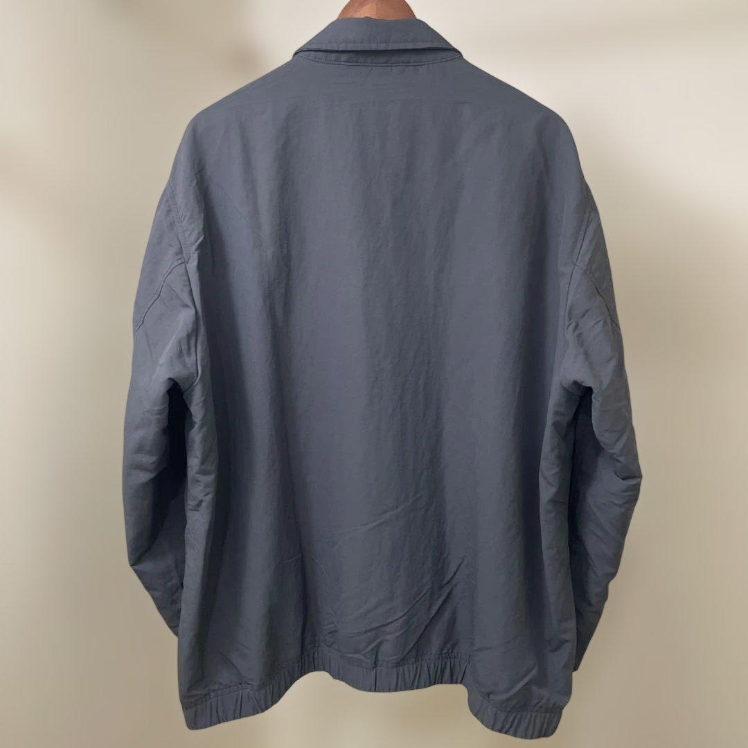 無印良品　撥水ジップアップブルゾン　チャコールグレー XL