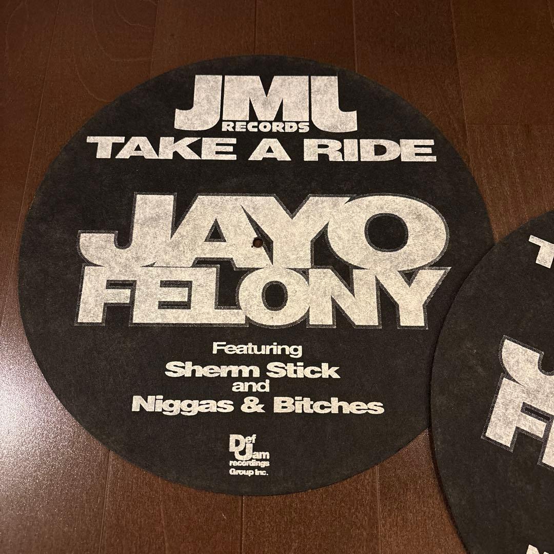 ターンテーブル Jayo Felony Take A Ride スリップマット