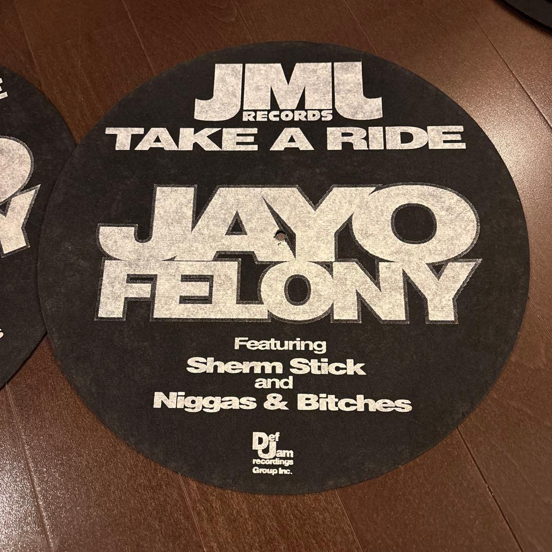 ターンテーブル Jayo Felony Take A Ride スリップマット