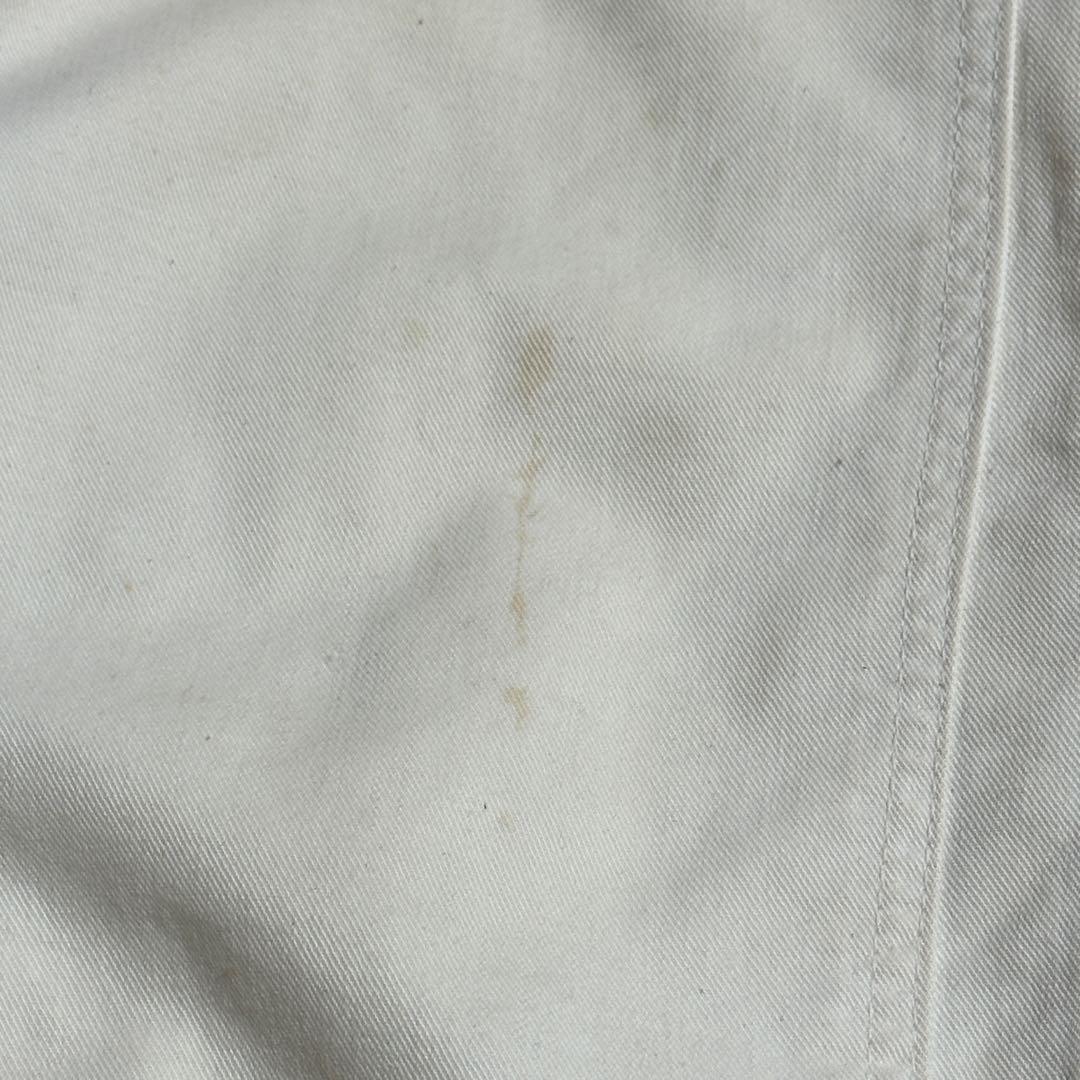 Carhartt ハートタグ 復刻 ダブルニー ホワイト サスペンダー付き