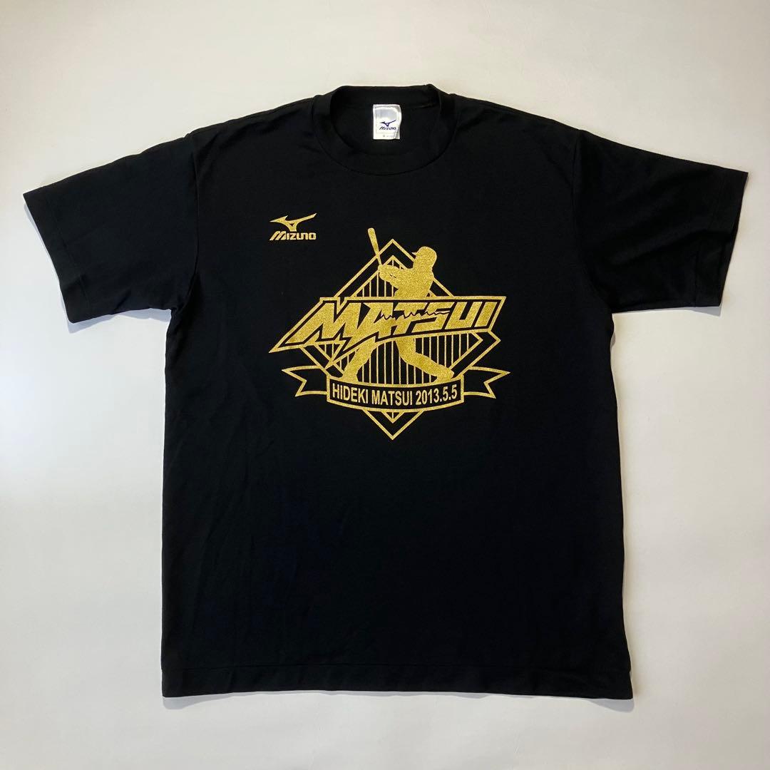 松井秀喜 Tシャツ 国民栄誉賞記念 ミズノ　Oサイズ