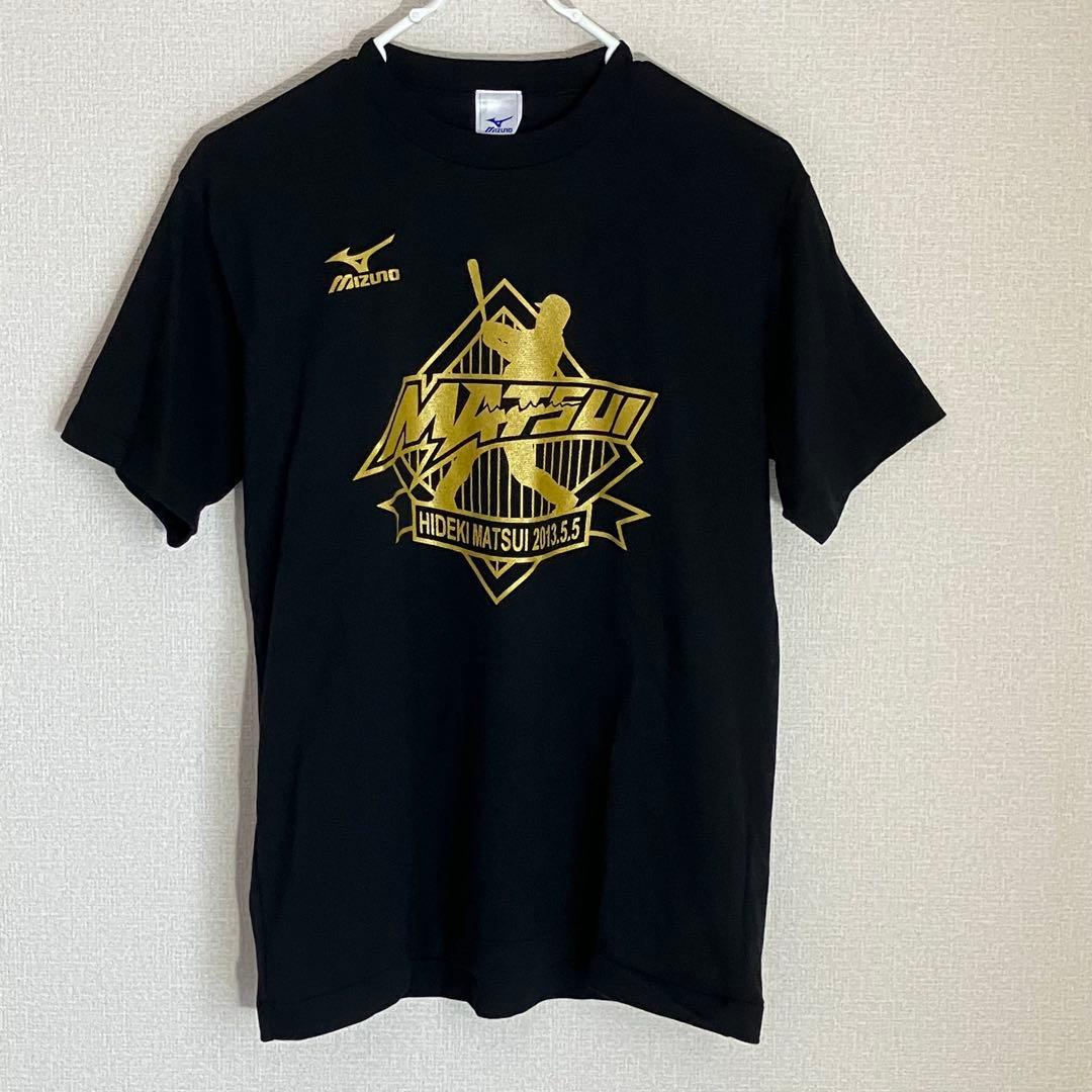 松井秀喜 Tシャツ 国民栄誉賞記念 ミズノ　Oサイズ