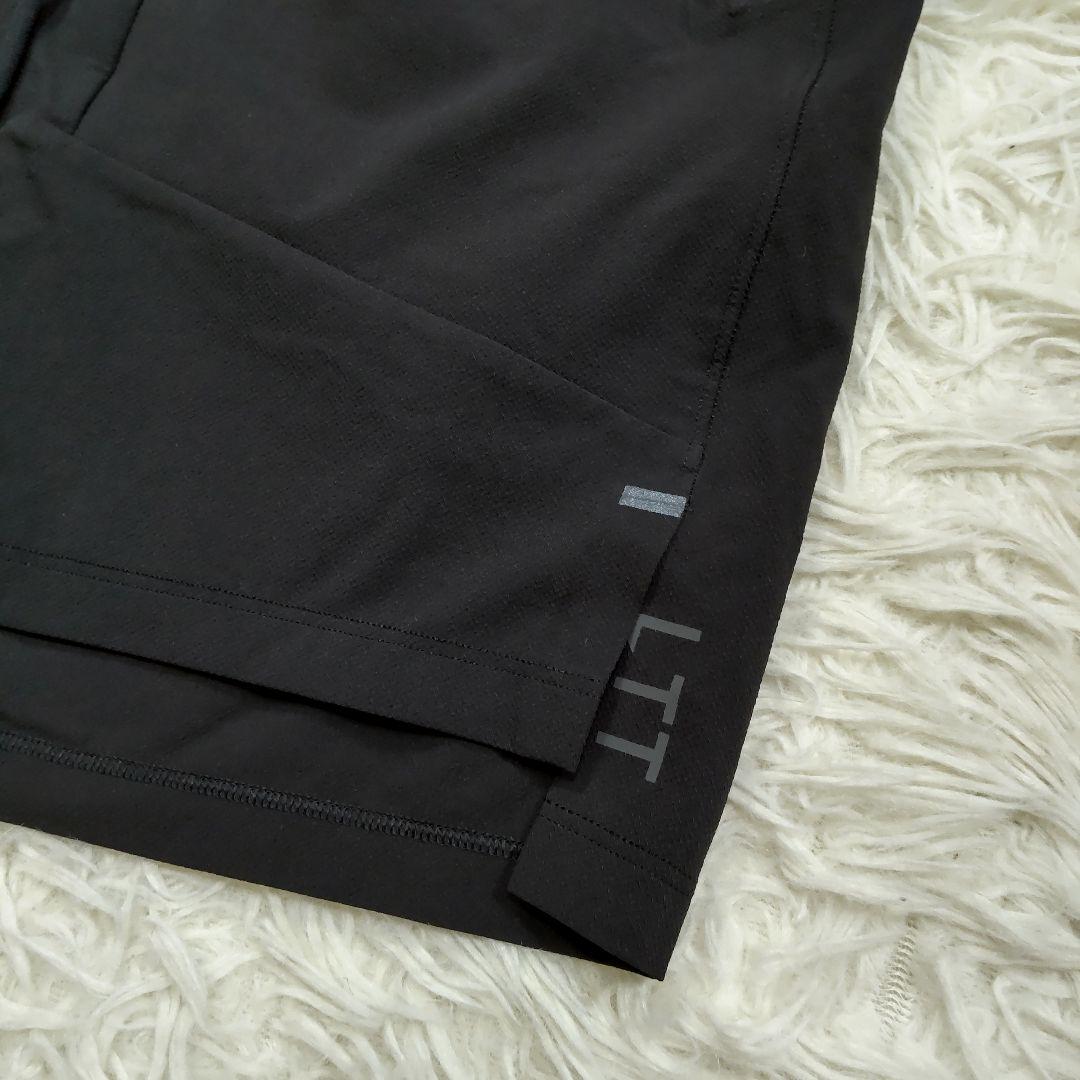 【新品】ルルレモン ハーフパンツ インナーショーツ付き メンズ M ブラック