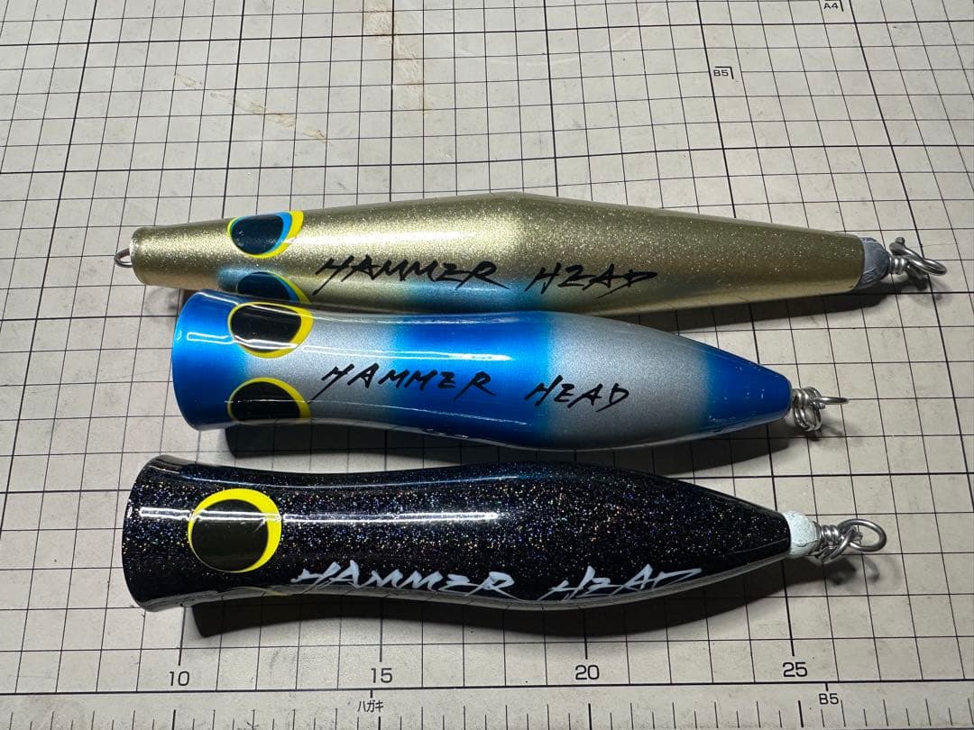 Hammer Head Aカップ& Top 69 トップウォーター用ルアーセット