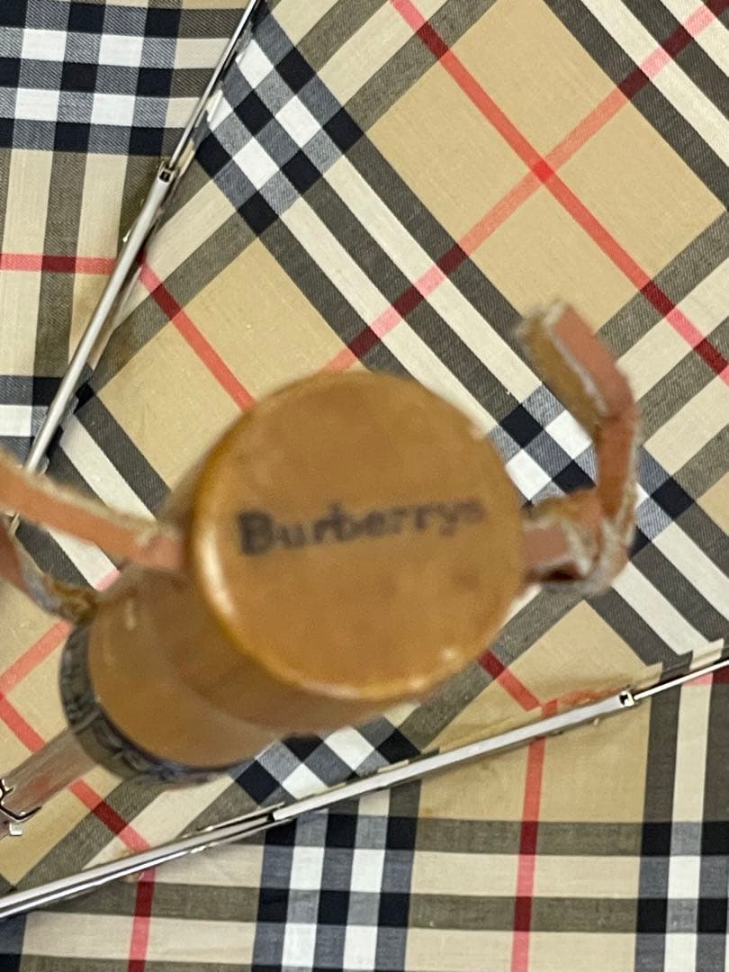 【未使用品】BURBERRY バーバリー 折り畳み傘 ノバチェック