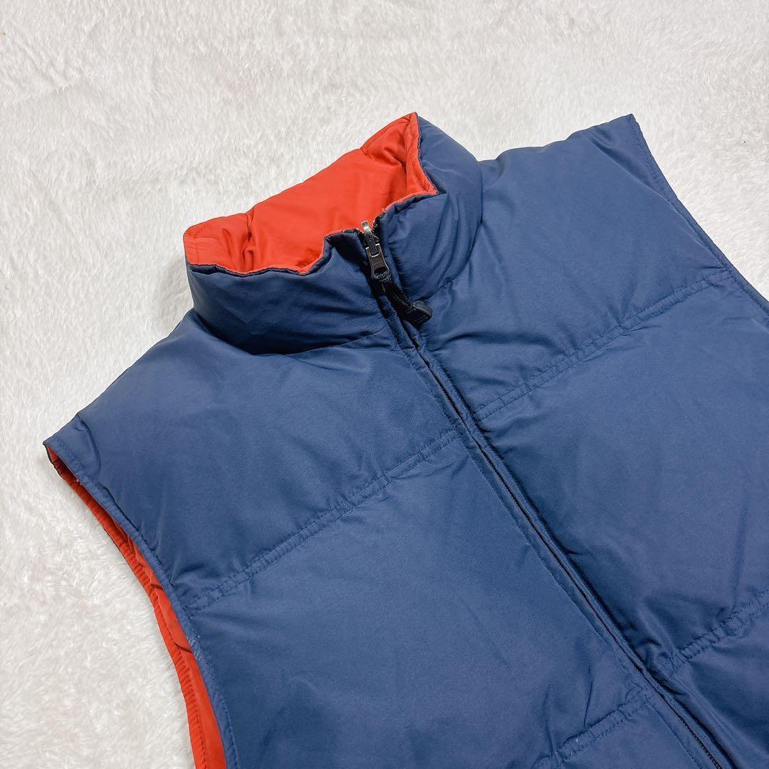 Eddie Bauer エディーバウアー グースダウンベストリバーシブル XL