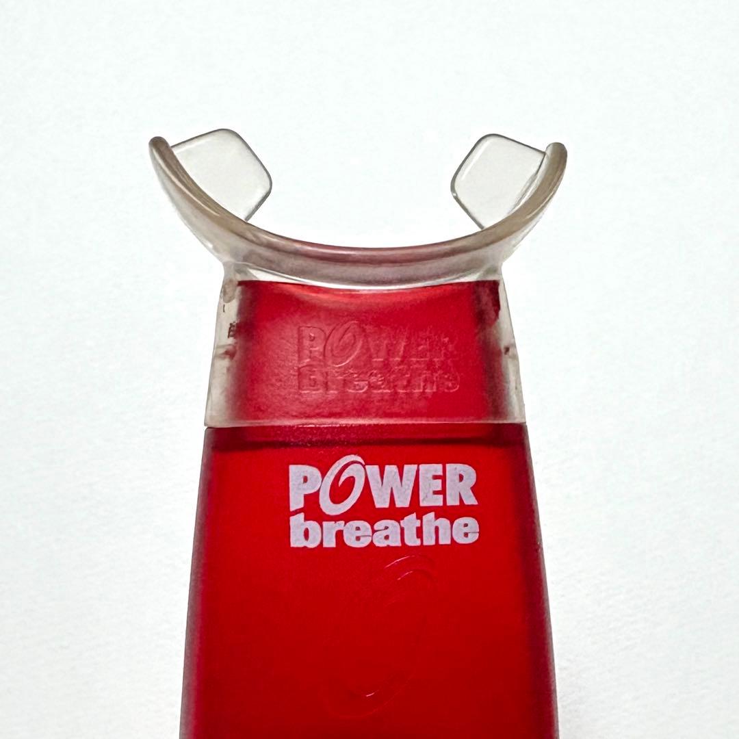 パワーブリーズプラス POWER breathe plus 超重負荷 赤 レッド