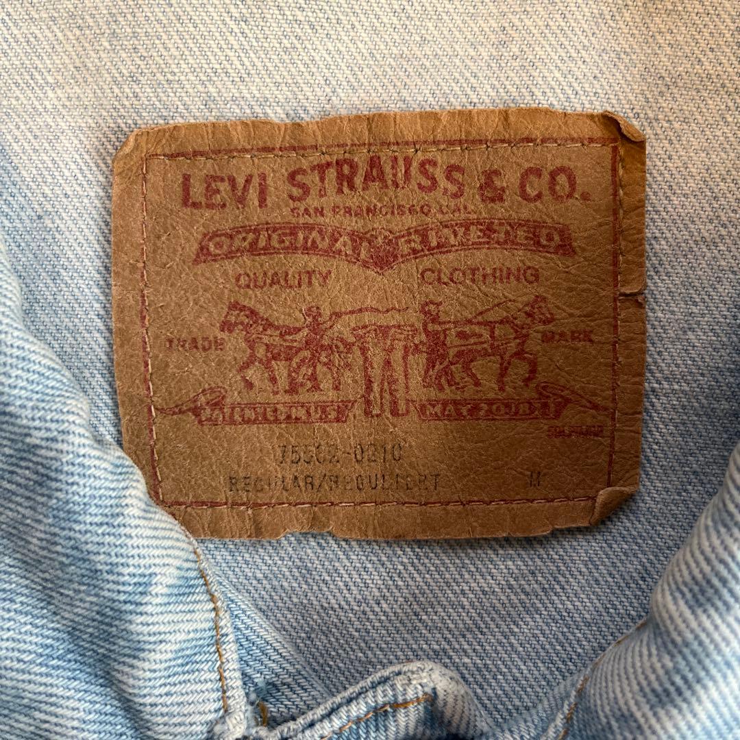 【希少】80s-90s カナダ製 levi's デニムジャケット