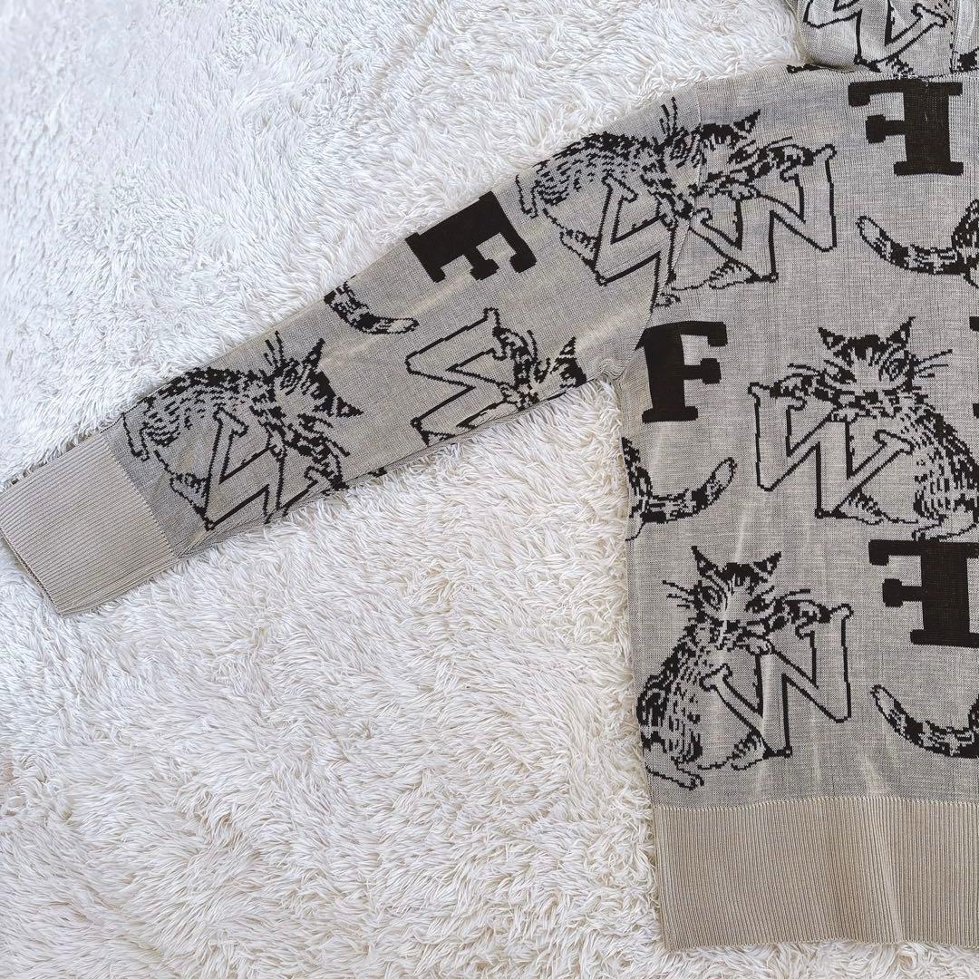 【新品】WACHIFIELD 20thコレクション　ダヤン薄手ニットパーカー　L