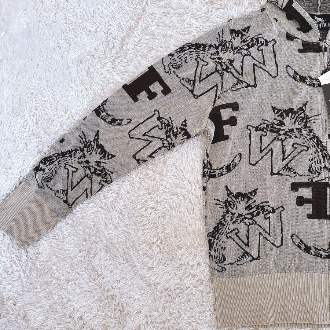 【新品】WACHIFIELD 20thコレクション　ダヤン薄手ニットパーカー　L