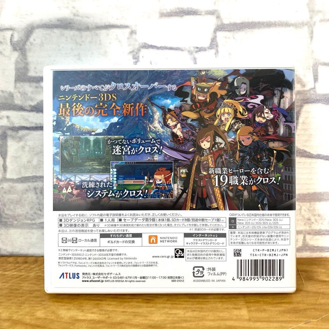 世界樹の迷宮X ニンテンドー 3DS ソフト 動作確認済み