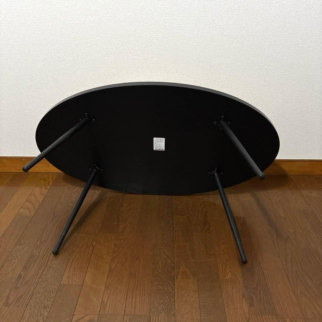 【良品】リビングテーブル センターテーブル 楕円