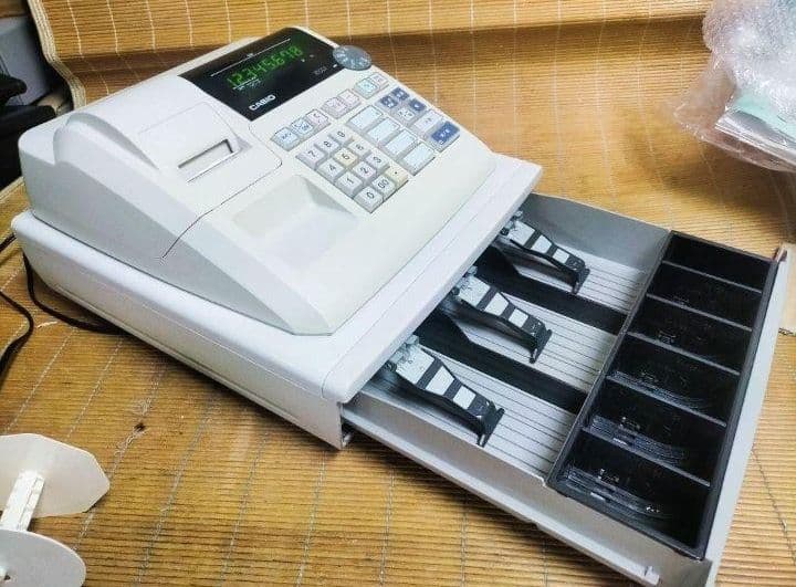 カシオレジスター　100ER　簡単便利特殊　送料込　077210