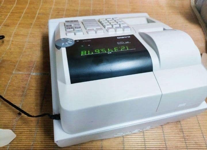 カシオレジスター　100ER　簡単便利特殊　送料込　077210