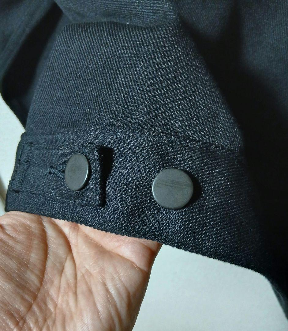 【未使用！】MUJI Labo　L　再生ポリエステルデニムジャケット　ブラック