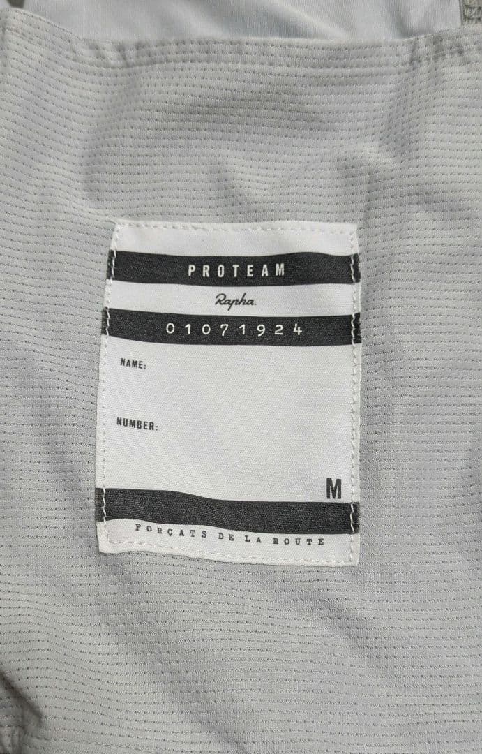 Rapha Pro Team Mサイズ グレー Men サイクルジャージ ラファ