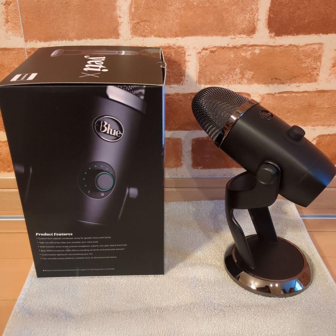 【黒猫みんと】Blue Yeti X コンデンサーマイク